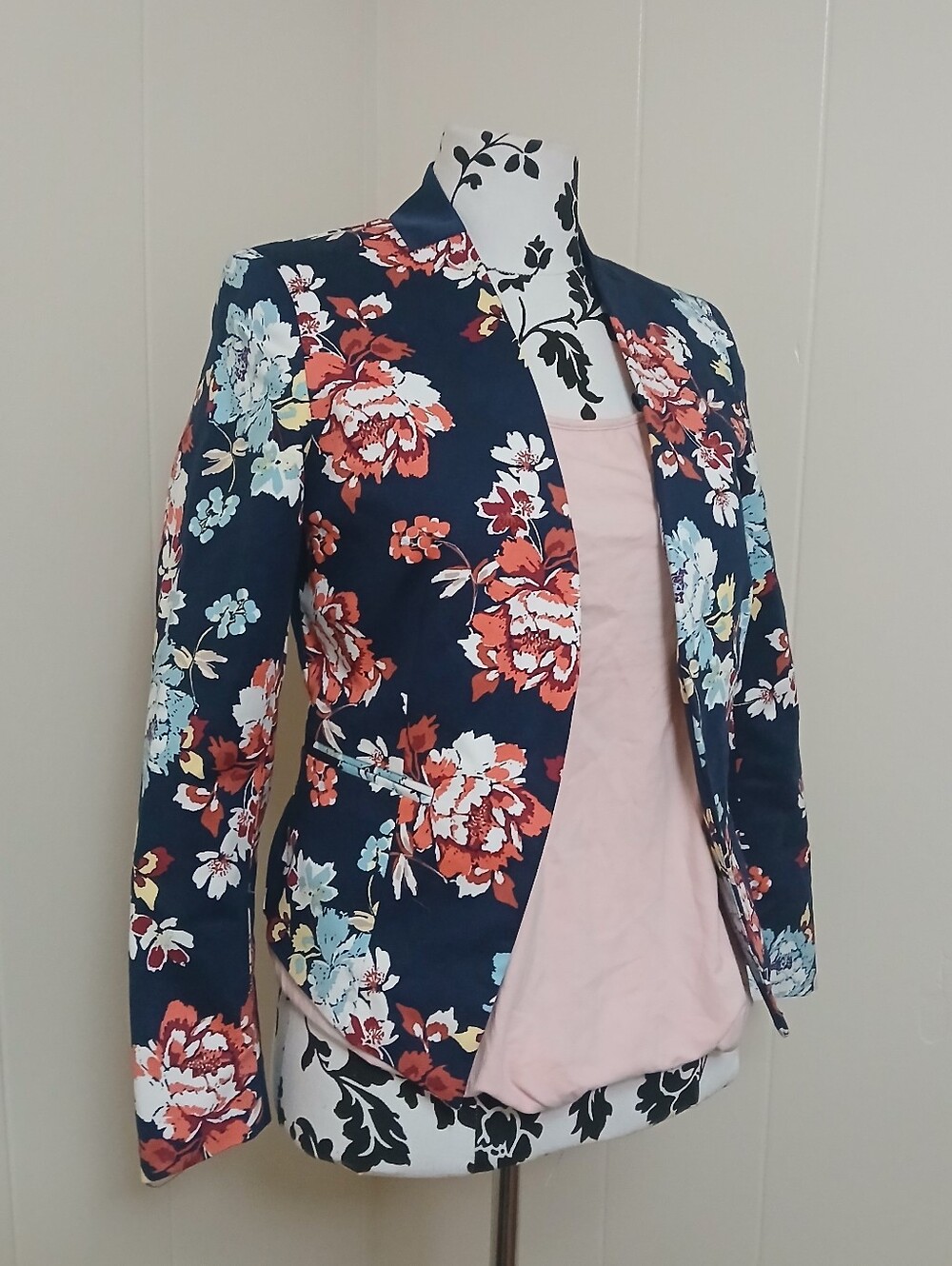 SIMPLY STYLED Floral Blazer